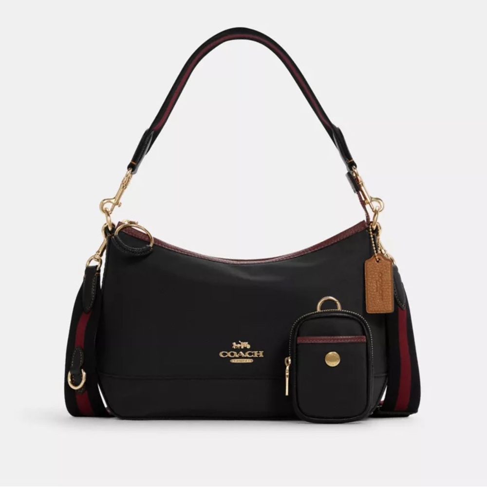 Coach Ellis Shoulder Bag, featuring recycled nylon NWT